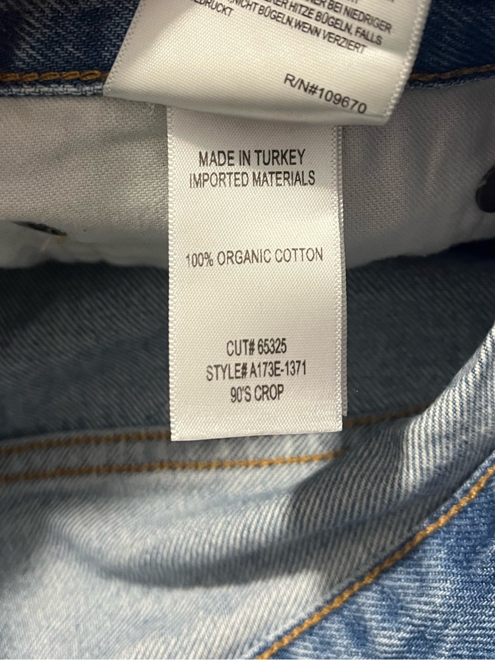 Agolde 90s Crop Jean - Picture 8 of 8